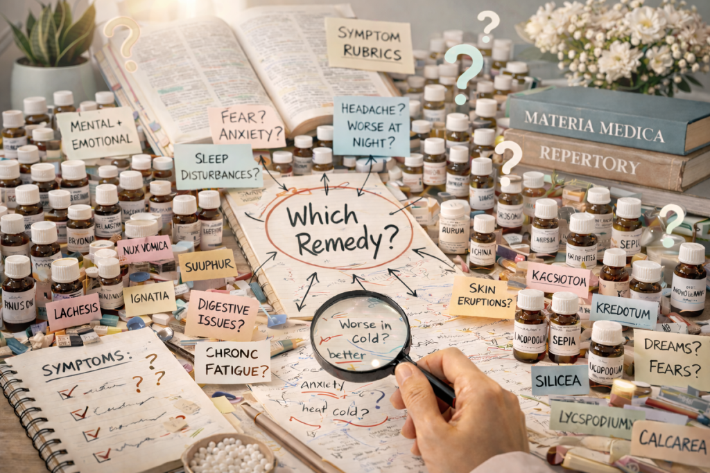 I tried homeopathy, it didn't work.